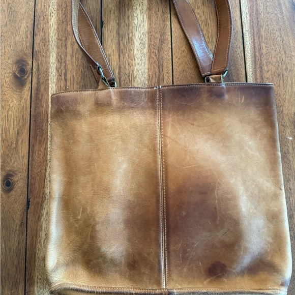VINTAGE COACH CAMEL BROWN PURSE - Picture 6 of 7